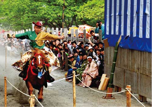 富士宮浅間大社のやぶさめ